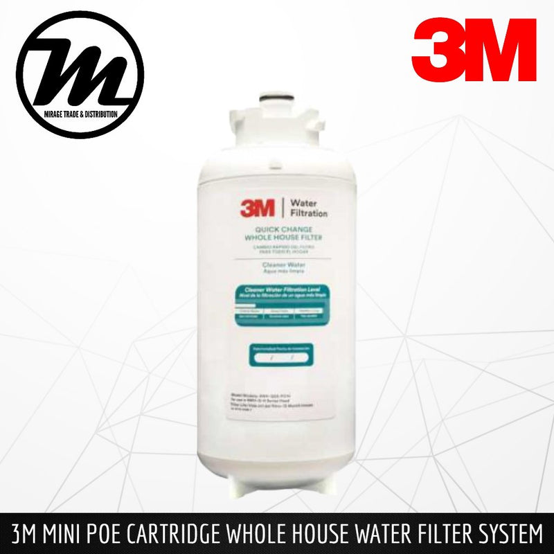 3M Outdoor & Whole House Water Filter Mini POE Replacement Cartridge - Mirage Trade & Distribution