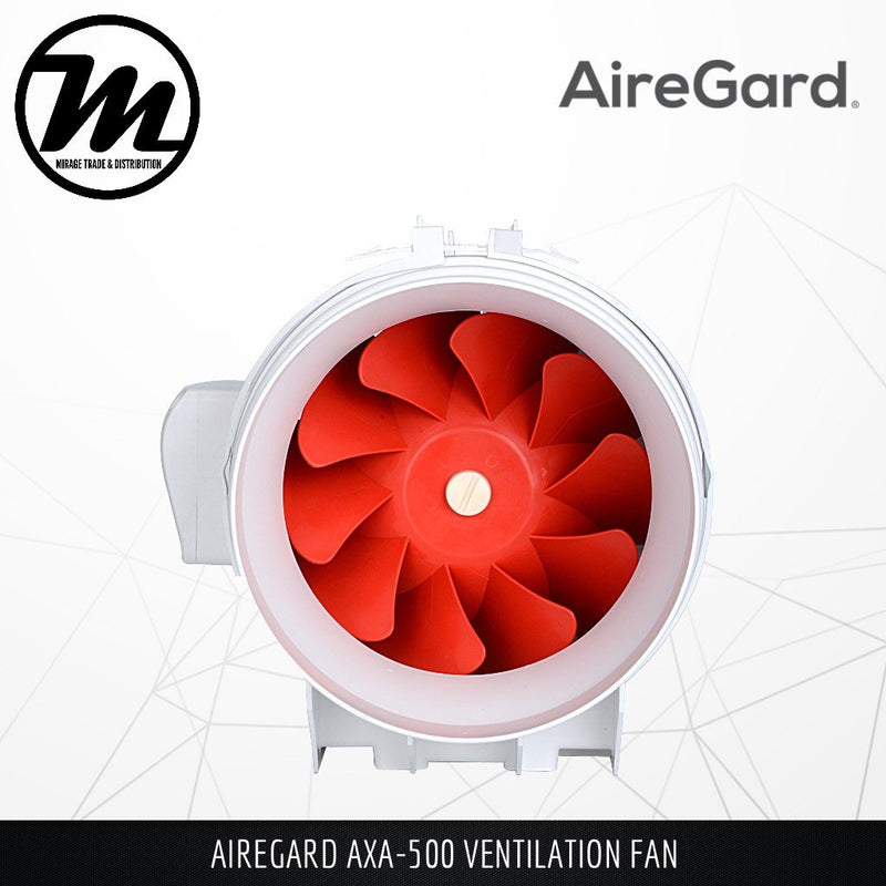 AIREGARD Ventilation Fan AXA-500 (Mixed Flow Series) - Mirage Trade & Distribution