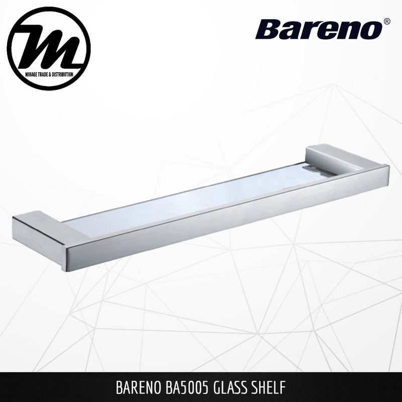 BARENO PLUS Glass Shelf BA5005 - Mirage Trade & Distribution