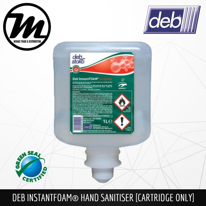 DEB Hand Sanitizer Foam Refill Pack 1L - Mirage Trade & Distribution