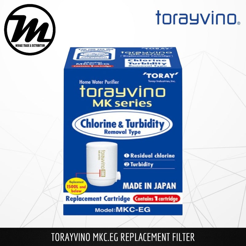TORAYVINO MKC.EG Replacement Cartridge For Japan Faucet Water Filter MK303-EG Household Water Purifiers - Mirage Trade & Distribution
