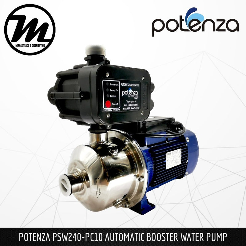 POTENZA WATER PUMP PSW2-40/055+PC - Mirage Trade & Distribution