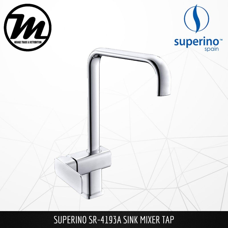 SUPERINO Pillar Mixer Sink Tap SR4193A - Mirage Trade & Distribution