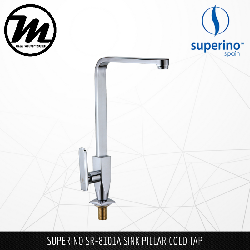 SUPERINO Pillar Kitchen Sink Tap SR8101A - Mirage Trade & Distribution