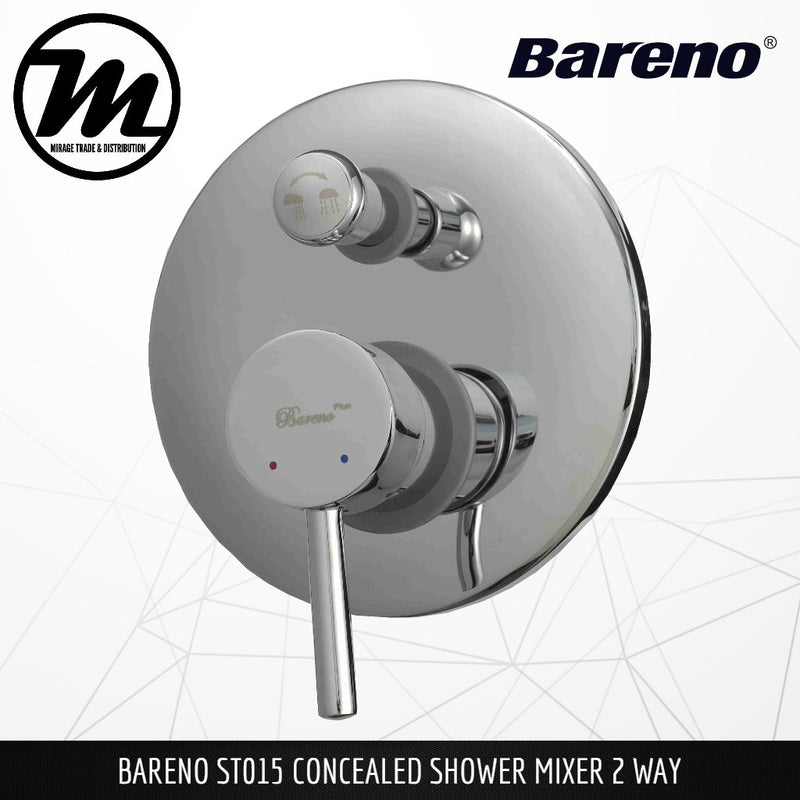 BARENO PLUS Concealed Shower Mixer ST015 - Mirage Trade & Distribution