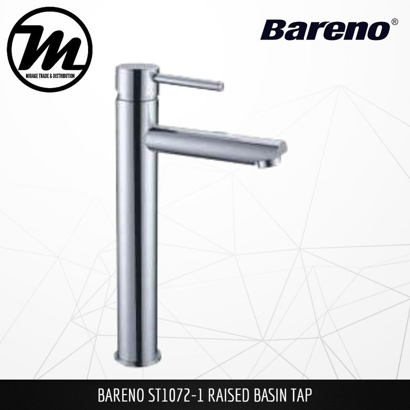 BARENO PLUS Raised Basin Tap ST1072-1 - Mirage Trade & Distribution