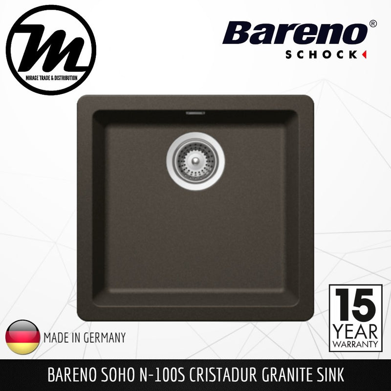 SCHOCK Granite Sink Cristadur Soho N-100S - Mirage Trade & Distribution
