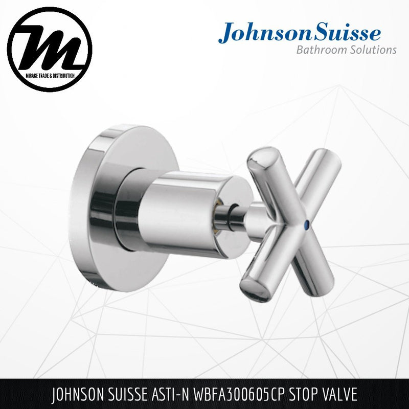 JOHNSON SUISSE Asti-N Stop Valve WBFA300605CP - Mirage Trade & Distribution