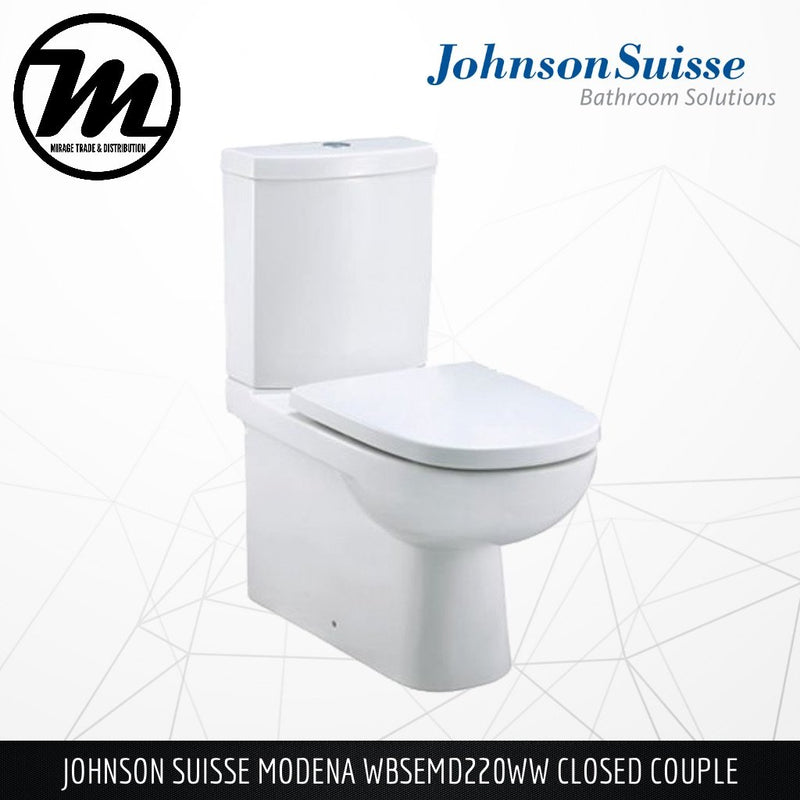 JOHNSON SUISSE Modena Closed Couple WBSEMD220WW [ DISCONTINUED ] - Mirage Trade & Distribution