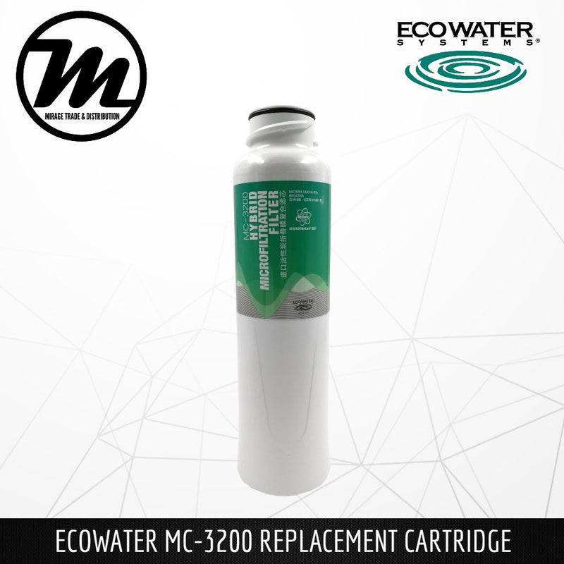 ECOWATER MC-3200 Replacement Cartridge EMF110-H Healthy Drinking Water Filter System - Mirage Trade & Distribution