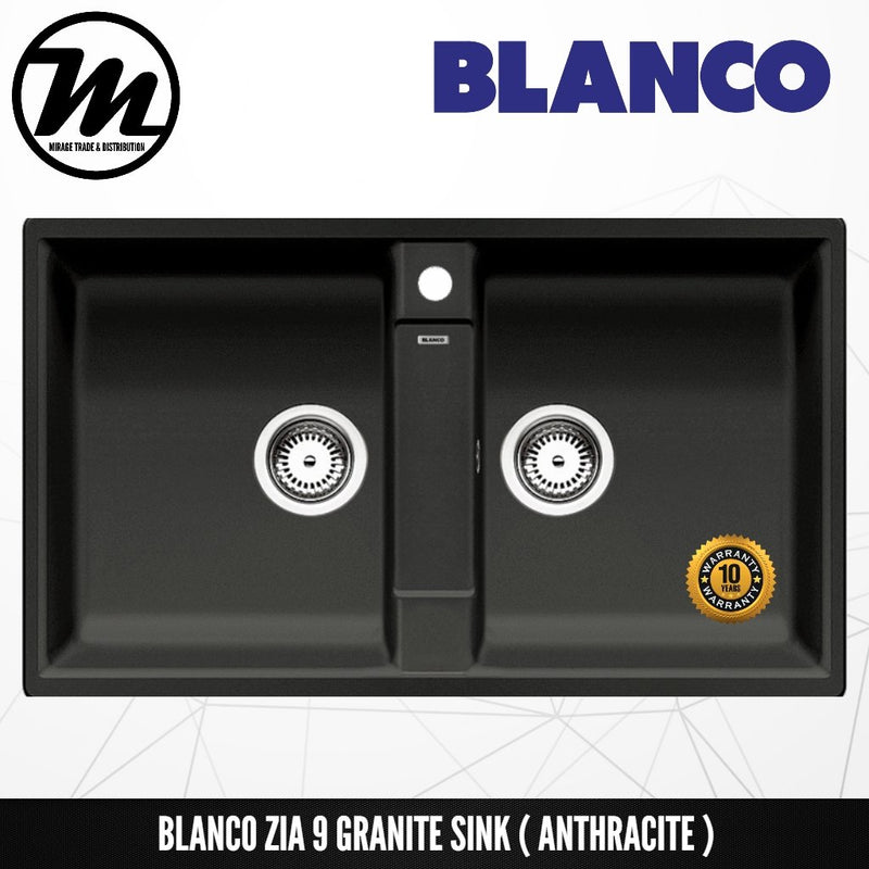 BLANCO Zia 9 Silgranit™ PuraDur™ Granite Sink - Mirage Trade & Distribution