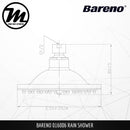 BARENO PLUS Rain Shower 016006 - Mirage Trade & Distribution
