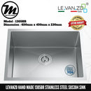 LEVANZO Hand Made Stainless Steel SUS304 Kitchen Sink 1305BR - Mirage Trade & Distribution