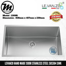 LEVANZO Hand Made Stainless Steel SUS304 Kitchen Sink 1309R - Mirage Trade & Distribution