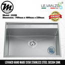 LEVANZO Hand Made Stainless Steel SUS304 Kitchen Sink 1315R - Mirage Trade & Distribution