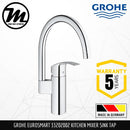 GROHE EUROSMART 33202002 Single-Lever Kitchen Sink Mixer Faucet 1/2″ - Mirage Trade & Distribution