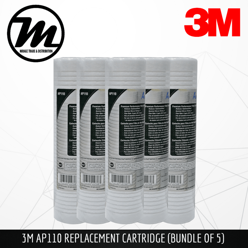 [COMBO] 3M Water Filter Cartridge AP110 - Mirage Trade & Distribution
