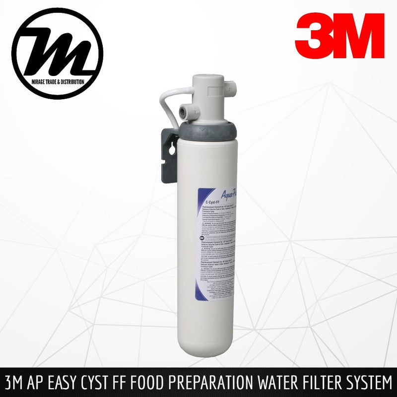 3M AP Easy Cyst FF Indoor Undercounter Food Preparation Water Filter System - Mirage Trade & Distribution