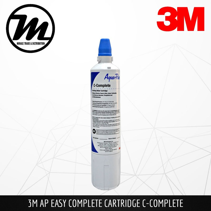 3M AP Easy Complete Water Filter Replacement Cartridge (C-Complete) - Mirage Trade & Distribution