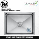 LEVANZO Signature 7 Stainless Steel SUS304 Kitchen Sink 6047R - Mirage Trade & Distribution
