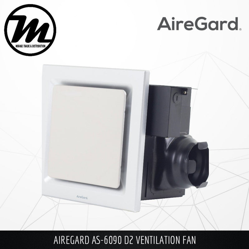 AIREGARD Ventilation Fan AS-6090 (Silent Series) - Mirage Trade & Distribution