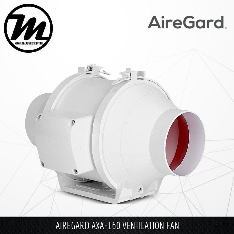 AIREGARD Ventilation Fan AXA-160 (Mixed Flow Series) - Mirage Trade & Distribution