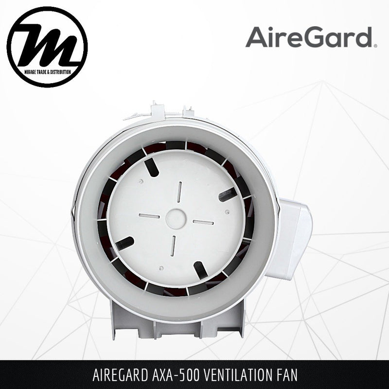 AIREGARD Ventilation Fan AXA-500 (Mixed Flow Series) - Mirage Trade & Distribution