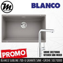 [PROMOTION] BLANCO Subline 700-U Silgranit™ PuraDur™ Kitchen Granite Sink With InFino™ Waste(with GROHE Kitchen Mixer) - Mirage Trade & Distribution
