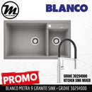 [PROMOTION] BLANCO Silgranit Kitchen Granite Sink Metra 9 LP (with GROHE Kitchen Mixer) Made in Germany - Mirage Trade & Distribution
