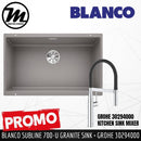 [PROMOTION] BLANCO Subline 700-U Silgranit™ PuraDur™ Kitchen Granite Sink With InFino™ Waste(with GROHE Kitchen Mixer) - Mirage Trade & Distribution