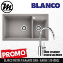 [PROMOTION] BLANCO Silgranit Kitchen Granite Sink Metra 9 LP (with GROHE Kitchen Mixer) Made in Germany - Mirage Trade & Distribution