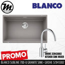 [PROMOTION] BLANCO Subline 700-U Silgranit™ PuraDur™ Kitchen Granite Sink With InFino™ Waste(with GROHE Kitchen Mixer) - Mirage Trade & Distribution
