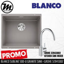 [PROMOTION] BLANCO Subline 500-U Silgranit™ PuraDur™ Kitchen Granite Sink With InFino™ Waste(with GROHE Kitchen Mixer) - Mirage Trade & Distribution