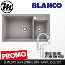 [PROMOTION] BLANCO Silgranit Kitchen Granite Sink Metra 9 LP (with GROHE Kitchen Mixer) Made in Germany - Mirage Trade & Distribution