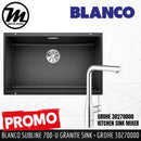 [PROMOTION] BLANCO Subline 700-U Silgranit™ PuraDur™ Kitchen Granite Sink With InFino™ Waste(with GROHE Kitchen Mixer) - Mirage Trade & Distribution