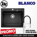 [PROMOTION] BLANCO Naya 6 Silgranit™ PuraDur™ Kitchen Granite Sink (with GROHE Kitchen Mixer) Made in Germany - Mirage Trade & Distribution