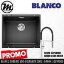 [PROMOTION] BLANCO Subline 500-U Silgranit™ PuraDur™ Kitchen Granite Sink With InFino™ Waste(with GROHE Kitchen Mixer) - Mirage Trade & Distribution
