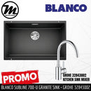 [PROMOTION] BLANCO Subline 700-U Silgranit™ PuraDur™ Kitchen Granite Sink With InFino™ Waste(with GROHE Kitchen Mixer) - Mirage Trade & Distribution