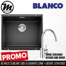 [PROMOTION] BLANCO Subline 500-U Silgranit™ PuraDur™ Kitchen Granite Sink With InFino™ Waste(with GROHE Kitchen Mixer) - Mirage Trade & Distribution
