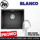 [PROMOTION] BLANCO Subline 500-U Silgranit™ PuraDur™ Kitchen Granite Sink With InFino™ Waste(with GROHE Kitchen Mixer) - Mirage Trade & Distribution