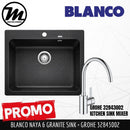 [PROMOTION] BLANCO Naya 6 Silgranit™ PuraDur™ Kitchen Granite Sink (with GROHE Kitchen Mixer) Made in Germany - Mirage Trade & Distribution