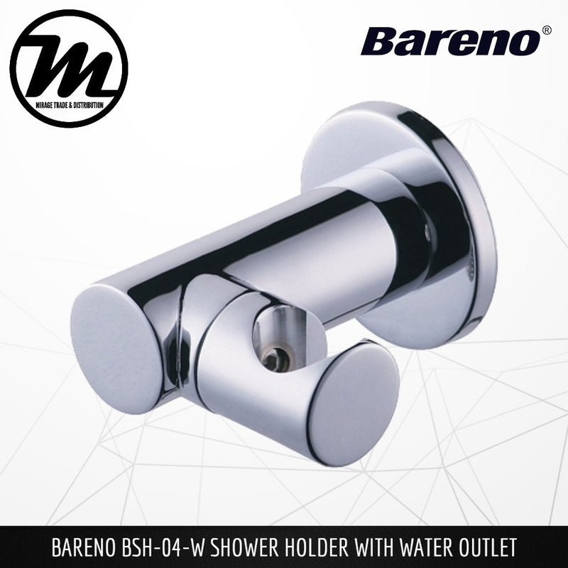 BARENO PLUS Wall Union with Shower Holder BSH-04-W - Mirage Trade & Distribution