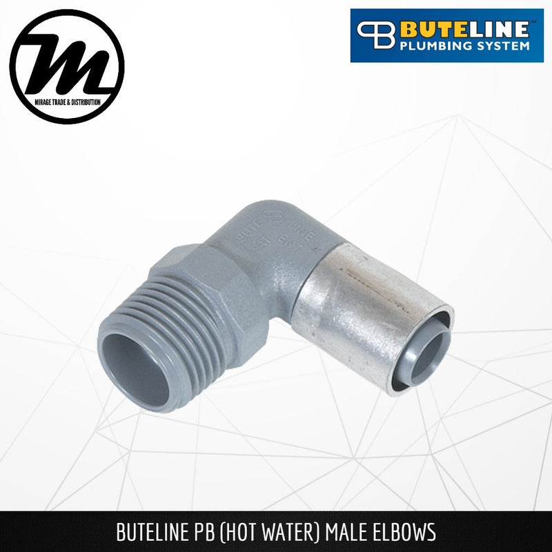 BUTELINE PB Hot Water Male Elbows - Mirage Trade & Distribution