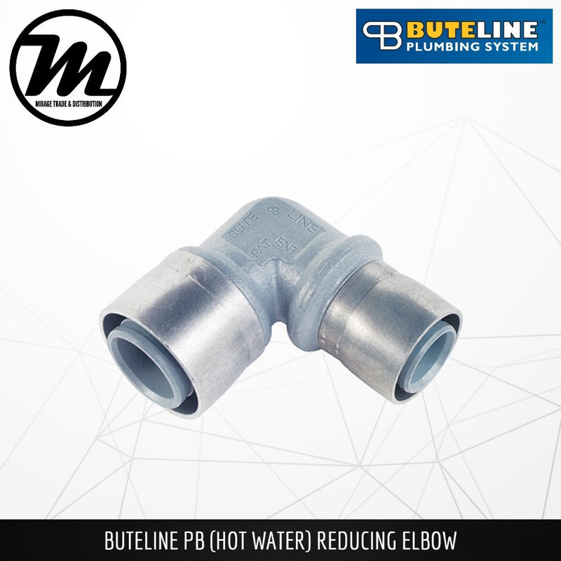 BUTELINE PB Hot Water Elbow (Equal & Reducing) - Mirage Trade & Distribution
