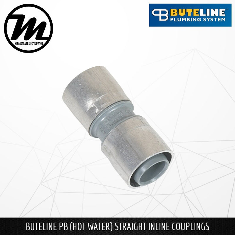 BUTELINE PB Hot Water Straight Inline Coupling / Socket (Equal & Reducing) - Mirage Trade & Distribution