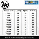 BUTELINE PB Hot Water Tees (Equal & Reducing) - Mirage Trade & Distribution