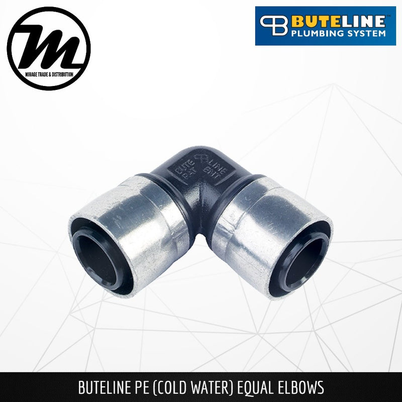 BUTELINE PE Cold Water Elbow (Equal & Reducing) - Mirage Trade & Distribution