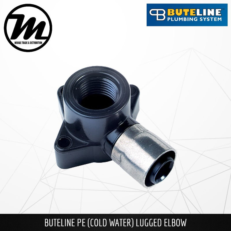 BUTELINE PE Cold Water Lugged Elbow - Mirage Trade & Distribution