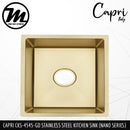 CAPRI Stainless Steel SUS304 NANO Kitchen Sink CKS-4545 - Mirage Trade & Distribution