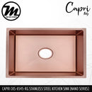 CAPRI Stainless Steel SUS304 NANO Kitchen Sink CKS-6545 - Mirage Trade & Distribution